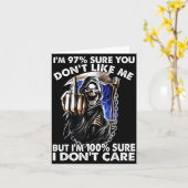 Im 97% Sure You Dont Like Me  カード (黄色い花)