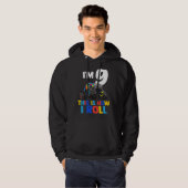 I'm 9 This Is How I Roll Shirt Autism Awareness パーカ (正面フル)