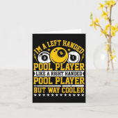 Im Aハンドプ離れールプレーヤー – Snooker Player Bill カード (黄色い花)