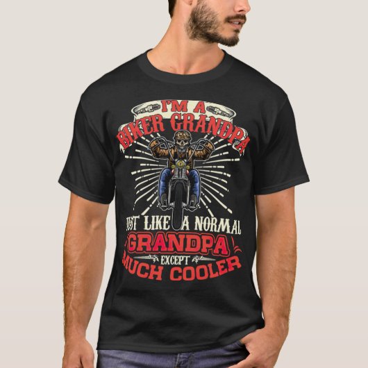 IM Aバイクもしくは自転車に乗る人デザイン Tシャツ (正面)