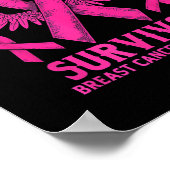 Im A生存乳癌認識度女性_1 ポスター (角)