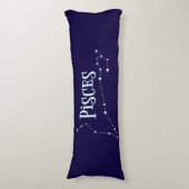 Im A魚座〔占星術の〕十二宮図.トレンディー魚座〔占星術の〕十二宮図標識 ボディピロー (正面縦)