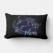 Im A魚座〔占星術の〕十二宮図.トレンディー魚座〔占星術の〕十二宮図標識 ランバークッション (正面)
