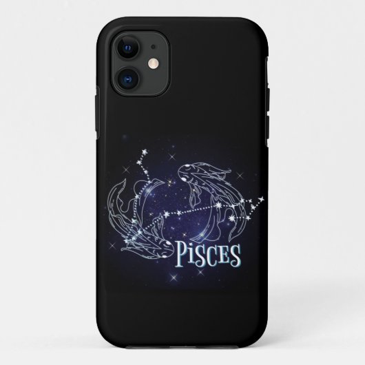 Im A魚座〔占星術の〕十二宮図.トレンディー魚座〔占星術の〕十二宮図標識 Case-Mate iPhoneケース (裏面)