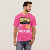 Im A 90'S Rb金田ガールレトロヒップホップソウル音楽M Tシャツ (正面フル)