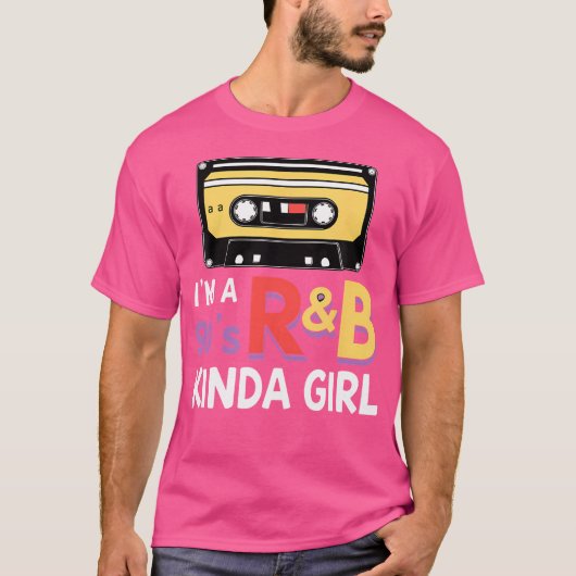 Im A 90'S Rb金田ガールレトロヒップホップソウル音楽M Tシャツ (正面)