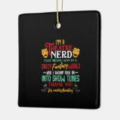 Im A Atreおたくオンステージキャクターラバーズ女優 セラミックオーナメント (左)