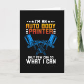 I'm A Auto Body Painter カード (正面)