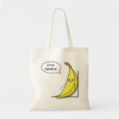 I'm a banana! トートバッグ (正面)