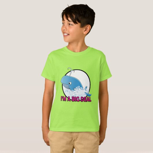 I'm A Big Deal - Kids' Basic T-Shirt Tシャツ (正面フル)