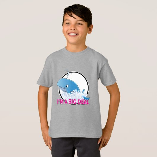 I'm A Big Deal - Kids' Basic T-Shirt Tシャツ (正面フル)