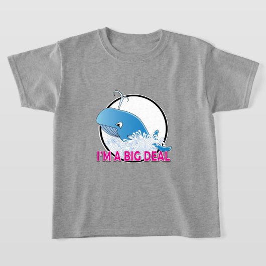 I'm A Big Deal - Kids' Basic T-Shirt Tシャツ (レイダウン)