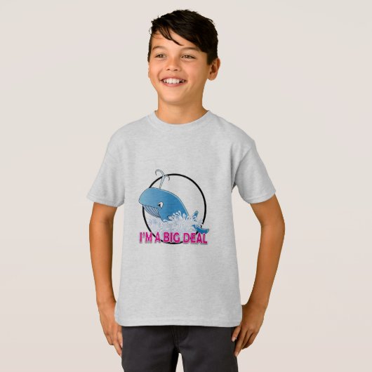 I'm A Big Deal - Kids' Basic T-Shirt Tシャツ (正面フル)