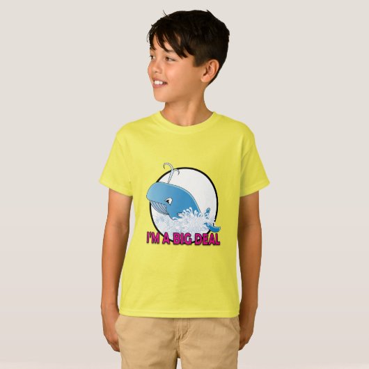 I'm A Big Deal - Kids' Basic T-Shirt Tシャツ (正面フル)