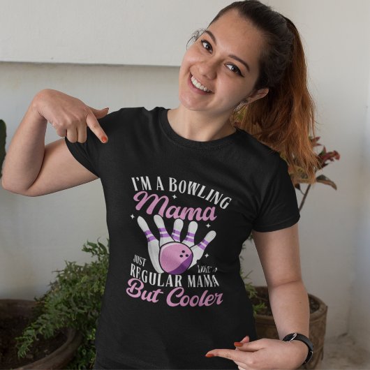 I'm a Bowling Mama, Fun Bowling Mom Tシャツ