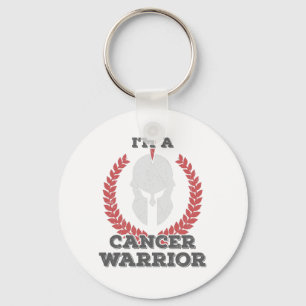 I'm a Cancer Warrior Cancer認識度ギフト キーホルダー