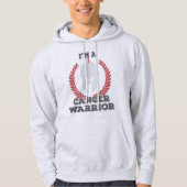 I'm a Cancer Warrior Cancer認識度ギフト パーカ (正面)