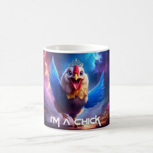 I'M A CHICK コーヒーマグカップ (中央)