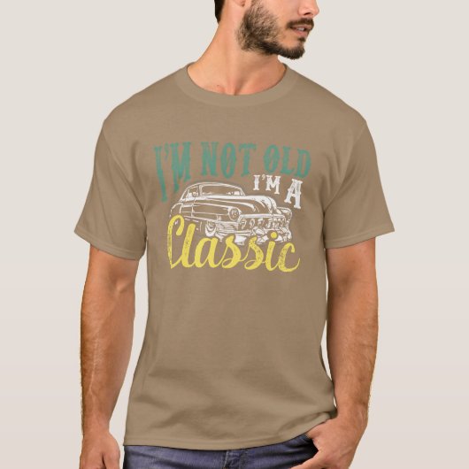 Im A Classic Car Mechanic Birthday Gift girl Tシャツ (正面)