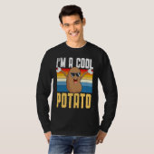 I'm A Cool Potato Foodie Potato  French Fries Pota Tシャツ (正面フル)