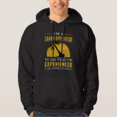I'm A Crane Operator Worker Construction Site パーカ (正面)
