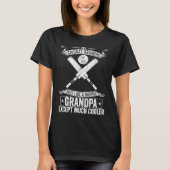 I'm A Cricket Grandpa Just Like A Normal Except Mu Tシャツ (正面)