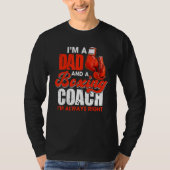 I'm A Dad And A Boxing Coach Boxer Daddy Coaches F Tシャツ (正面)