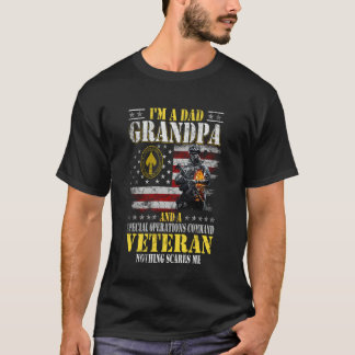 I'm a Dad Grandpa Special Operations Command SOCOM Tシャツ