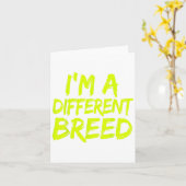 I'm A Different Breed _ Ec Motivational Work Out カード (黄色い花)