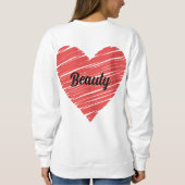 I'm a diva and a drama queen スウェットシャツ (裏面)