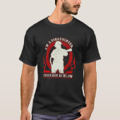 I'm a Firefighter Being Hot Is My Job Fireman Thin Tシャツ (正面)