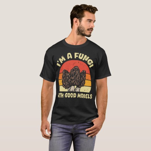 I'm A Fungi Funny Mushroom Tシャツ (正面フル)