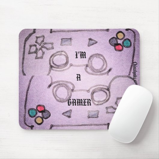 I'M A GAMER MOUSEPAD マウスパッド (マウス)