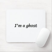 I'm A Ghost Funny White Lie Party  マウスパッド (マウス)