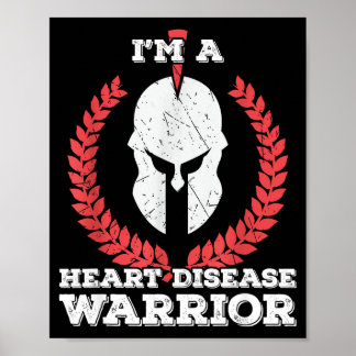 Im A Heart Disease Warrior Survivor Cardiac Health ポスター