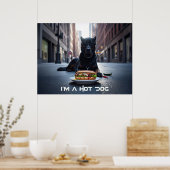 I'M A HOT DOG - CHILI DOG - ポスター (キッチン)