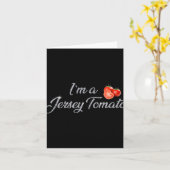 I'm A Jersey Tomato, New Jersey, Garden State, Jer カード (黄色い花)