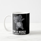 I'm A Koala In A Human Costume Funny Koala コーヒーマグカップ (左)