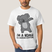 I'm A Koala In A Human Costume Funny Koala Tシャツ (正面)