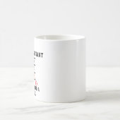 Im A Library Assistantいつも解決策を見つける コーヒーマグカップ (中央)