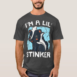 Im A Lil Stinker野生動物動物スカンクウィスパー Tシャツ