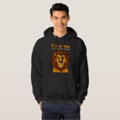 im a lion No Time for Sheep Drama chrismas Hoodie パーカ (正面フル)