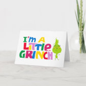 I'm a Little Grinch Colorful Graphic カード (正面)