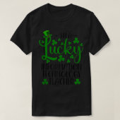 Im a Lucky Information Technology先生St Patri Tシャツ (デザイン正面)