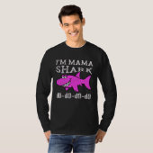 Im a Mama Shark Mommy Shark Tシャツ (正面フル)