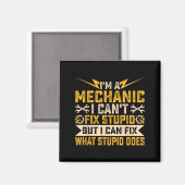 I'm A Mechanic I Can't Fix Stud What Stud Does マグネット (正面/裏面)