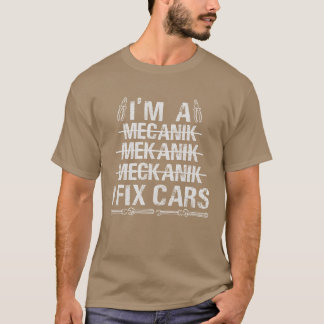 Im A Mechanic I Fi Cars Auto Mechanic boy Tシャツ
