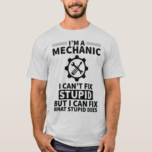 I'M A Mechanic Tシャツ (正面)