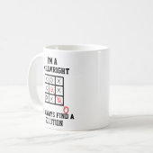 Im A Millwright私はいつもソリューションマグを見つける コーヒーマグカップ (正面左)