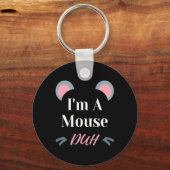 I'm A Mouse Duh Easy Halloween Costume Funny  キーホルダー (正面)